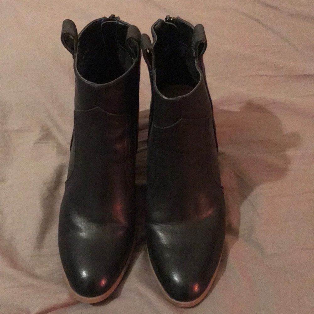 Block Heel Booties